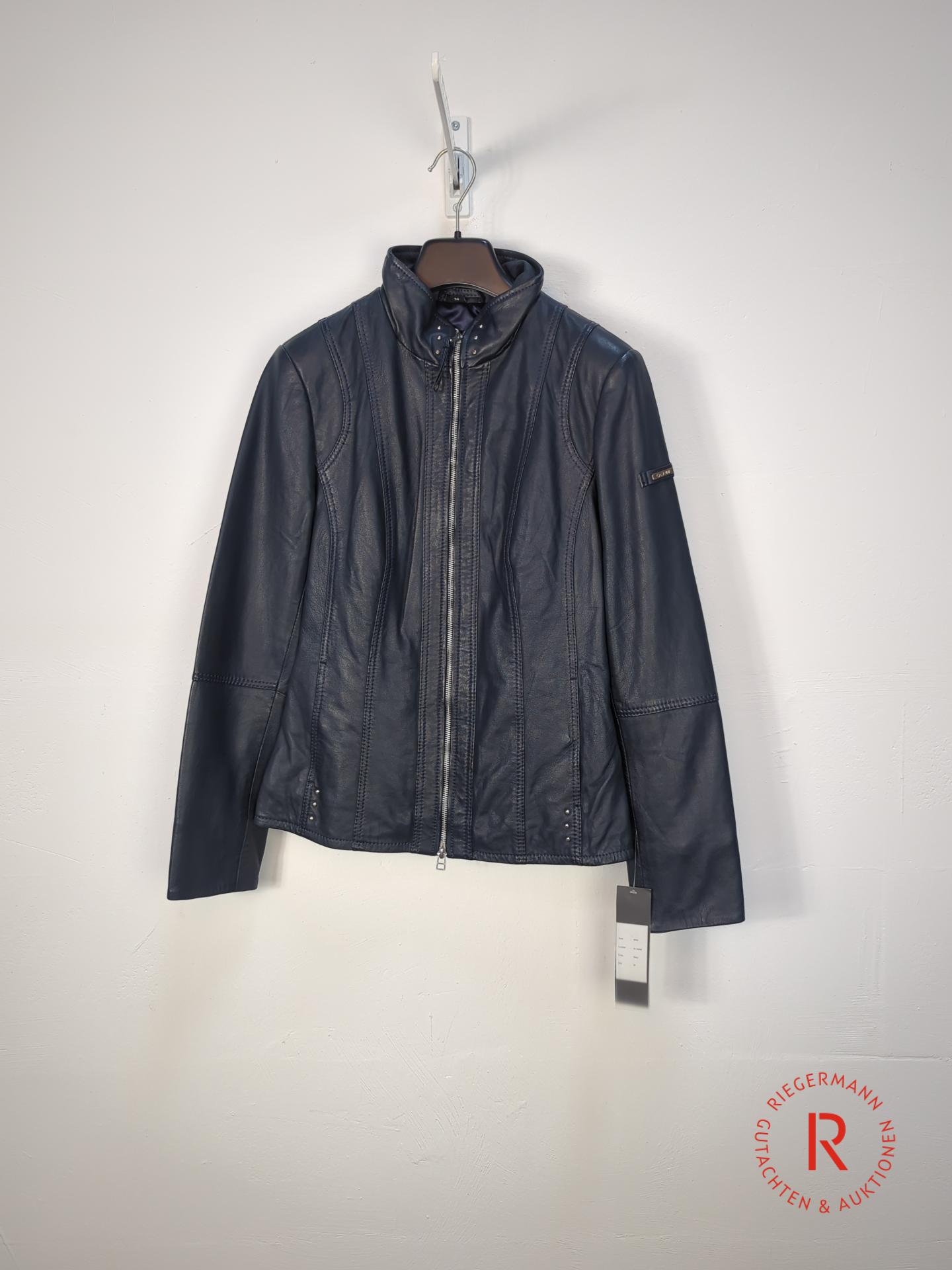 DAMEN LEDERJACKE GRÖSSE 36